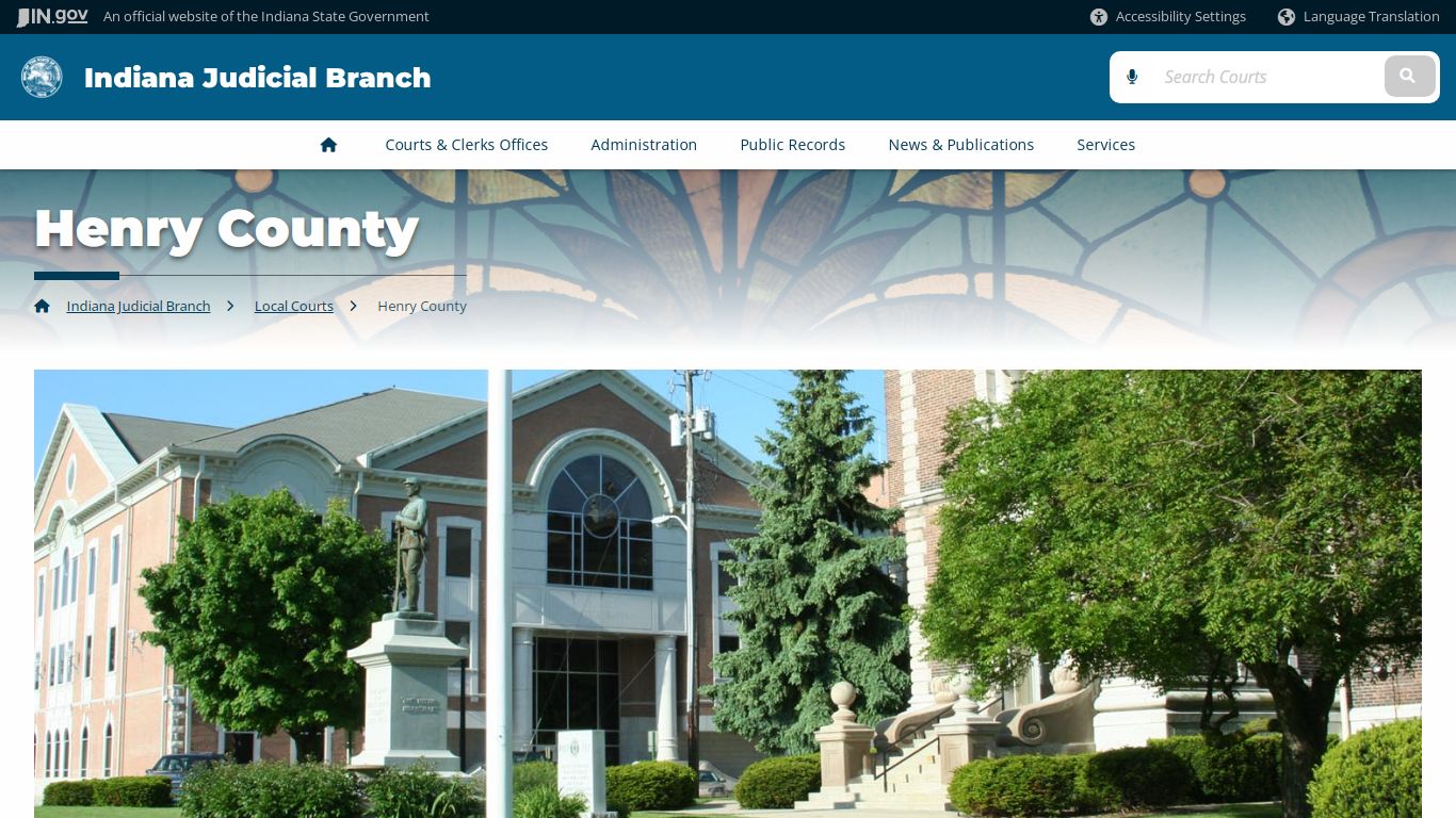 Indiana Judicial Branch: Henry County